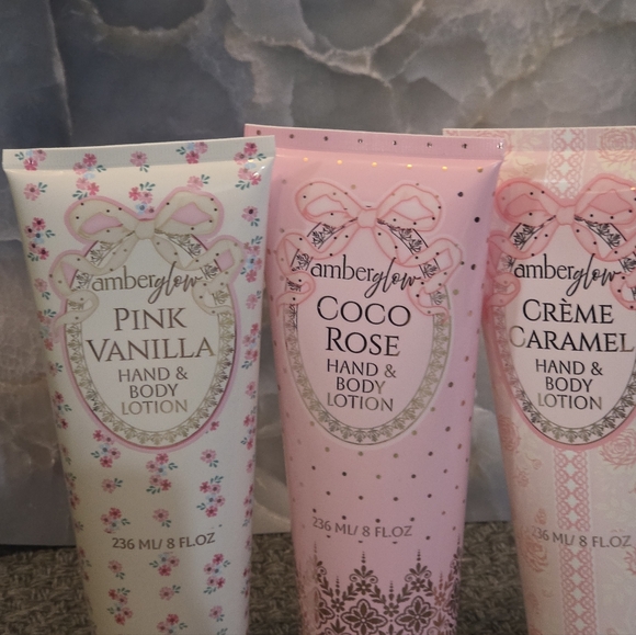Amber Glow Hand & Body Lotion Set-3pcs - Picture 8 of 10